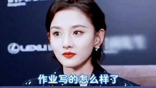 明星写作业视频,揭秘明星们的学习日常