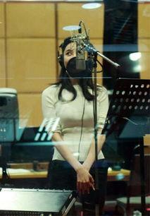 明星录歌棚图片